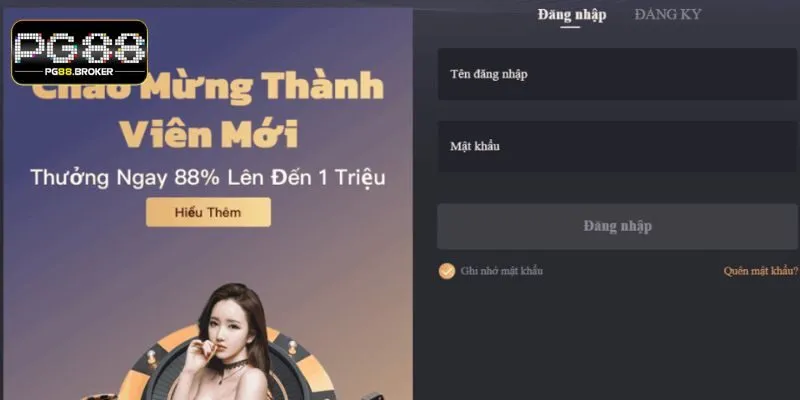 PG88 hoạt động với mục tiêu tạo ra một môi trường giải trí uy tín hàng đầu